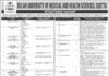 Bolan University of Medical Science Quetta Jobs 2021