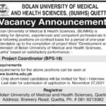 Project Coordinator Jobs 2021