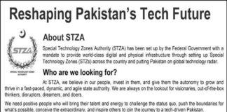 Special Technology Zones Authority Jobs 2021
