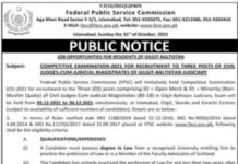 Civil Judge Jobs in Gilgit Baltistan