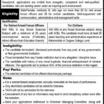 Fazaia Schools & Colleges Jobs 2021