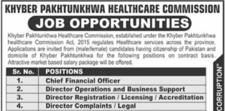 Job at Healthcare Commission