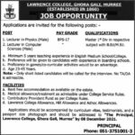 Lawrence College Jobs 2021