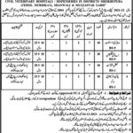 Job Opportunities at livestock Civil Veterinary Hospitals and Dispenseries