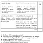Ministry of Science and Technology jobs 2021