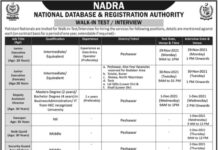 NADRA KPK Jobs 2021
