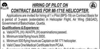 Pilot Jobs 2021