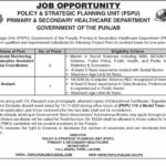PSPU Punjab Jobs 2021