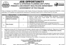 PSPU Punjab Jobs 2021