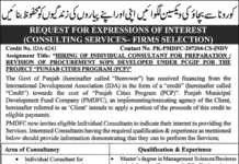 Punjab Cities Program Jobs 2021