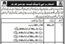 Junior Clerk Jobs in Balochistan Police