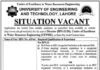 UET Lahore Jobs 2021