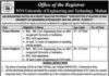 Muhammad Nawaz Sharif University of Engineering and Technology Jobs