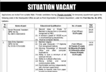 Federal Government Organization Jobs