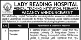 Peshawar Hospital Jobs 2021