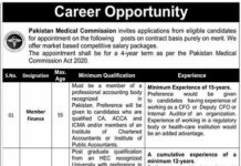 Jobs in PMC Pakistan Medical Commission