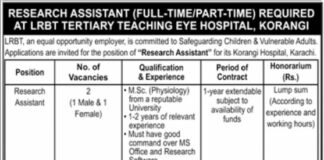 Research Assistant jobs