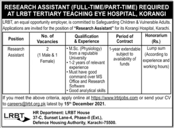 Research Assistant jobs 