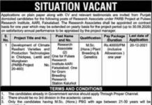 Research Associate jobs 2021