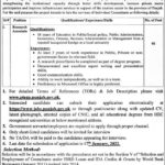 Planning and Development Board Punjab Jobs 2021
