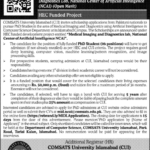 Scholarships Available at Comsats University Islamabad