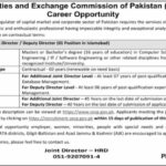 Securities & Exchange Commission of Pakistan Jobs