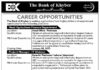 Bank of Khyber Jobs 2022