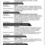Bank of Khyber Jobs 2022