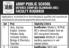 Jobs at Army Public School Islamabad