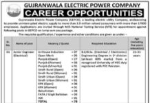 GEPCO Technical Jobs 2022
