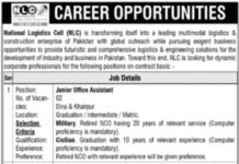 Jobs In National Logistics Cell