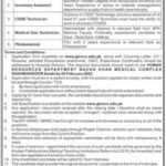 Medical Jobs At Medical Teaching Institution 2022