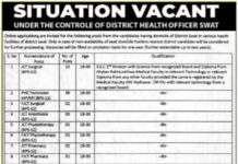 Jobs in District Health Office 2022