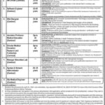 Post Graduate Medical Institute PGMI Jobs 2022