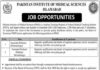 Pakistan Institute of Medical Sciences Jobs