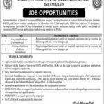 Pakistan Institute of Medical Sciences Jobs