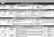 PPSC Advertisement No 01/2022 Jobs 2022