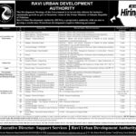 Ravi Urban Development Authority Jobs 2021
