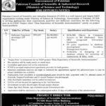 Jobs at Ministry of Science and Technology
