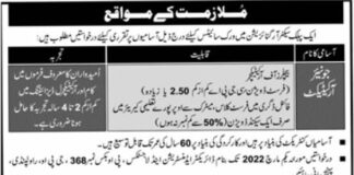 Career Opportunity At Public Sector Organization