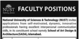 Career Opportunities At NUST University