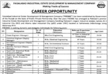 Faisalabad Industrial Estate Development and Management Company Jobs