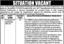 Jobs at Rawalpindi Institute of Cardiology