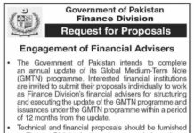 Jobs At Finance Division Islamabad 2022