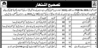 Jobs At Baluchistan Residential College Turbat