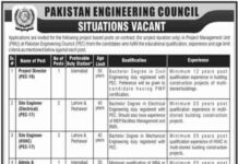Jobs At Pakistan Engineering Council 2022