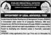 Jobs At Punjab Industrial Estate Development and Management Company PIEDMC Lahore