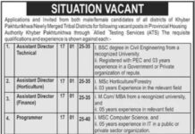 Provincial Housing Authority KPK Jobs