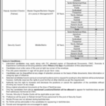 Jobs Announced At Public Sector Organization Karachi