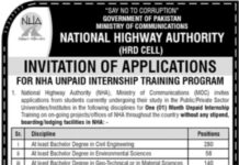NHA Internship Training Program 2022